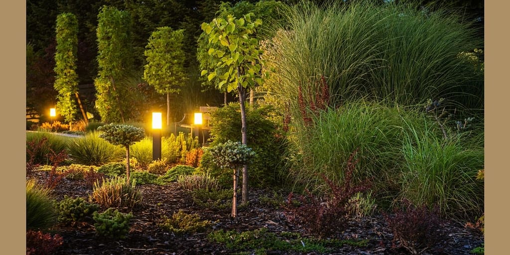Add lights and sights to Create a Holistic Garden.