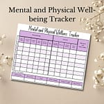 Mental and Physical Wellness Tracker