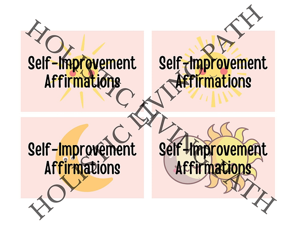 Purchase your 64 self-improvement affirmation card deck today!