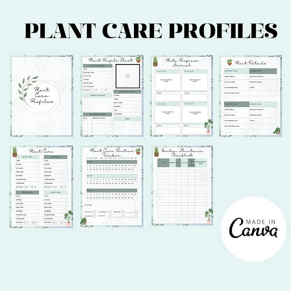Holistic Gardening Planner: Plant Care Profiles