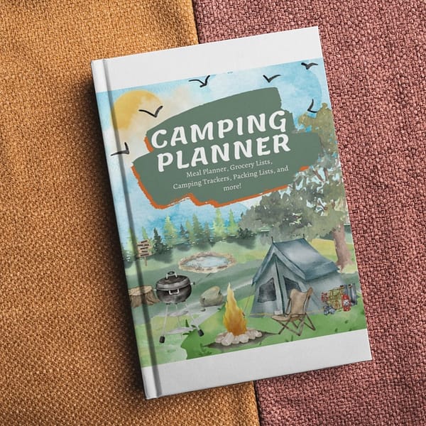 Holistic Living Path Camping Planner Front page