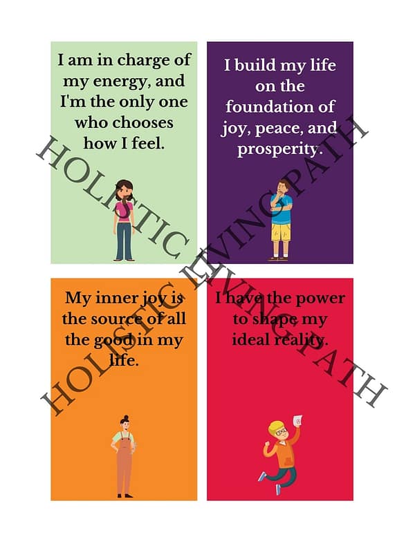 Purchase your 64 happiness affirmation card deck today!
