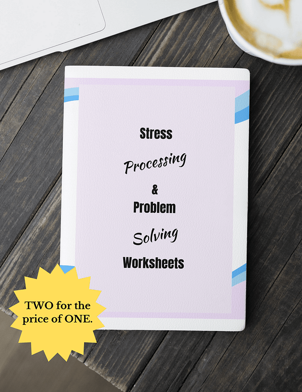 2 for 1 - Stress Processing & Problem Solving Worksheets