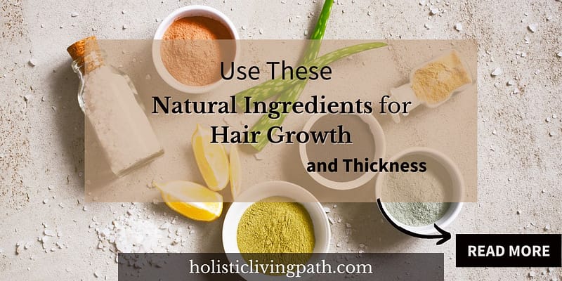 Natural ingredients like lemon, coconut oil, jojoba oil, rose water, and rice water, have many benefits for your hair and can improve the quality.